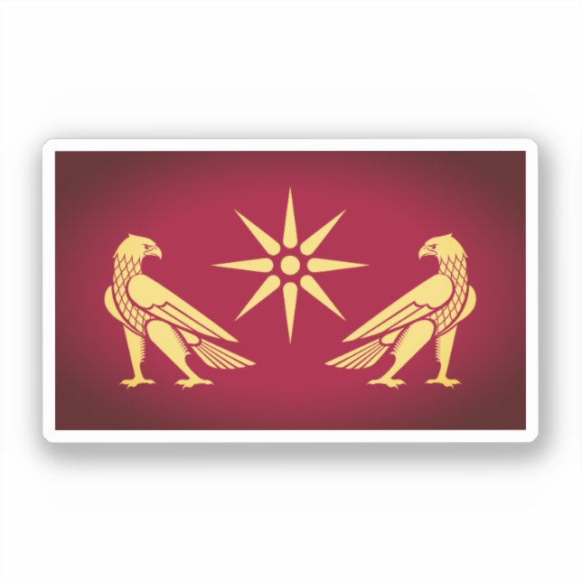 Sticker Bannière de la dynastie Artaxiad (Arménie) (Recto)