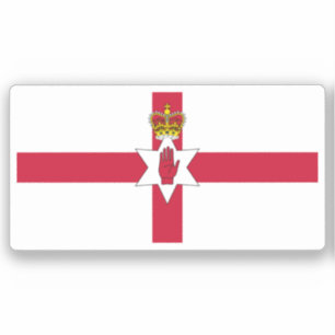 Sticker Bannière d'Irlande du Nord