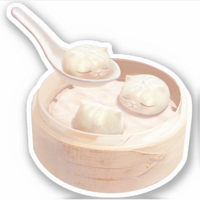Sticker Bao Baby - Tea Time Bao Buddies (Devant)
