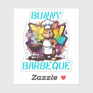 Sticker Barbecue de lapin
