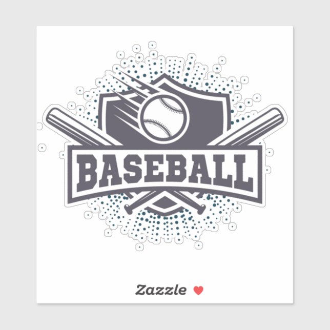 Sticker Baseball (Feuille)