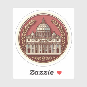Sticker Basilique Saint-Pierre (Cité du Vatican)