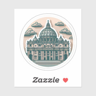 Sticker Basilique Saint-Pierre (Cité du Vatican)
