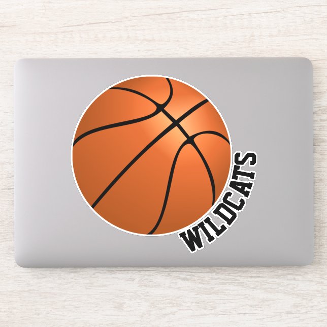 Sticker Basket-ball personnalisé (Ordinateur)