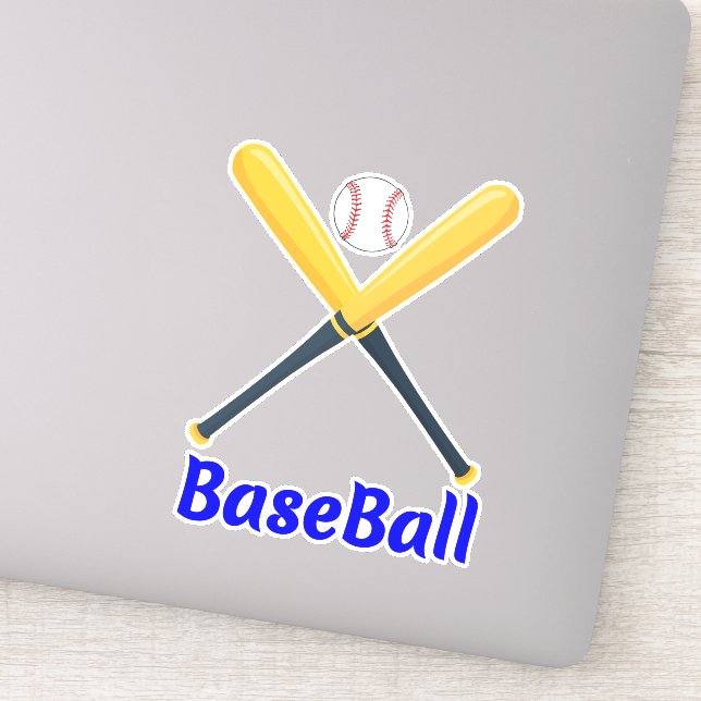 Sticker Bateaux et balles uniques (Sports) Baseball (Détail)