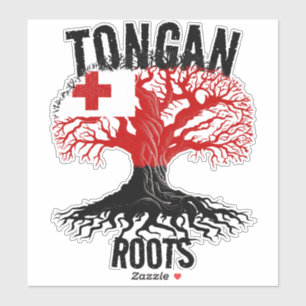 STICKER BÂTIMENT À RACINE TONGAN