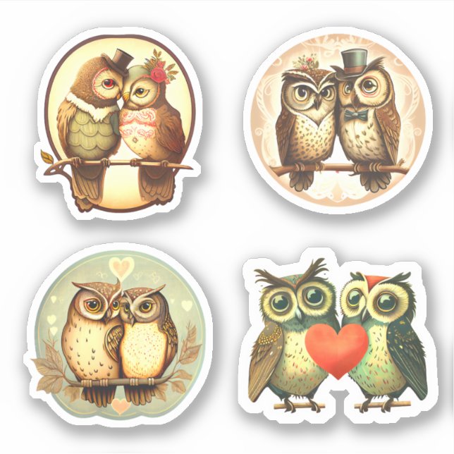 STICKER BÂTIMENTS VINTAGES D'AMOUR (Devant)