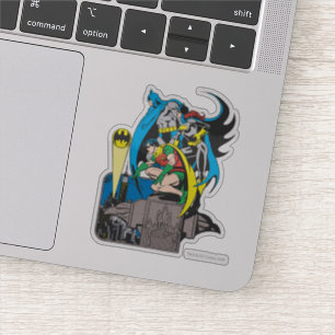 Sticker Batman/Batgirl/Robin