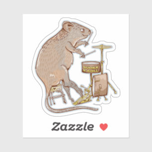 Sticker Batteur animal australien Quokka