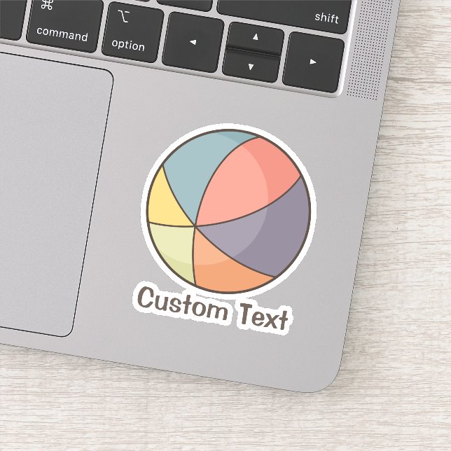 Sticker Beach Ball (Détail)