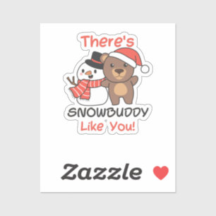 Sticker Bear There