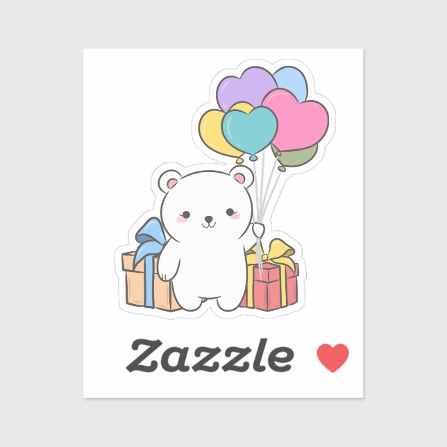 Sticker Beary Sweet Surprise | Sac fourre-tout (Feuille)