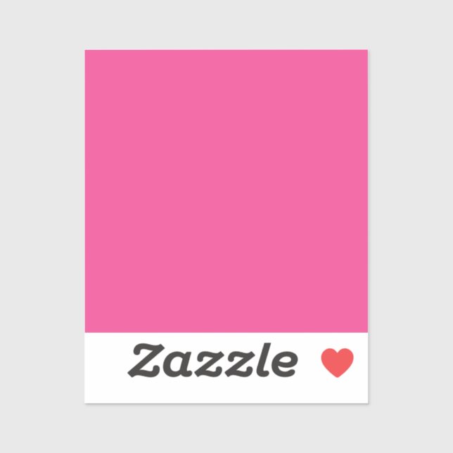 Sticker Beauté couleur printemps-été violet (Feuille)