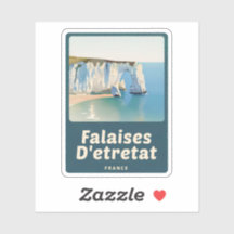 Beauté naturelle des Falaises d'etretat-France