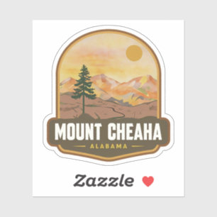 Sticker Beauté naturelle du Mont Cheaha-Alabama