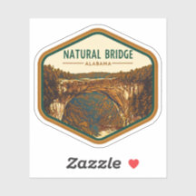 Beauté naturelle du pont naturel-Alabama
