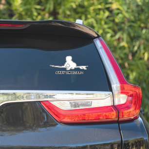 Sticker Bébé à bord Surfboard autodécal