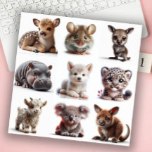Bébé Animaux Set 1
