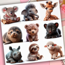 Bébé Animaux Set 3