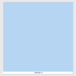 Sticker Bébé yeux bleus (couleur solide)