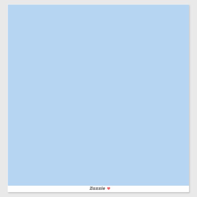 Sticker Bébé yeux bleus (couleur solide) (Feuille)