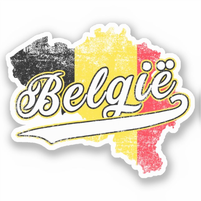 Sticker Belgique (Recto)