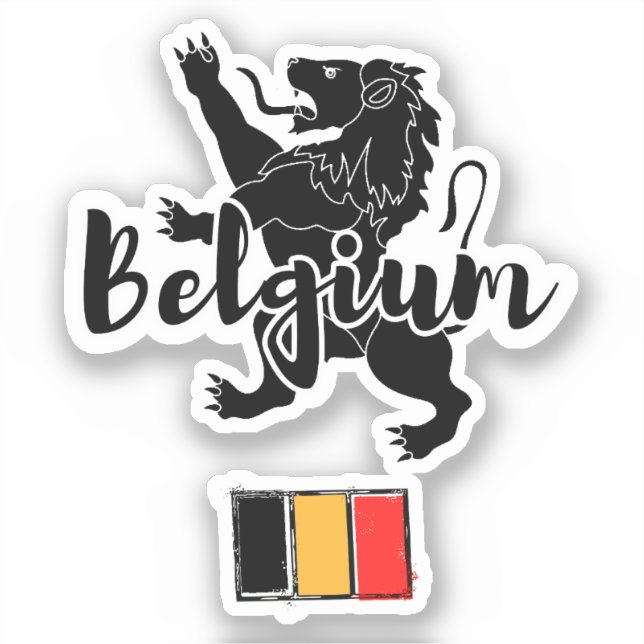 Sticker Belgique (Recto)