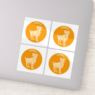 Sticker Béliers, Signe du zodiaque, Horoscope, Astrologie