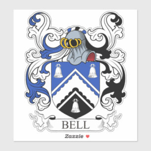 Sticker Bell Family Crest