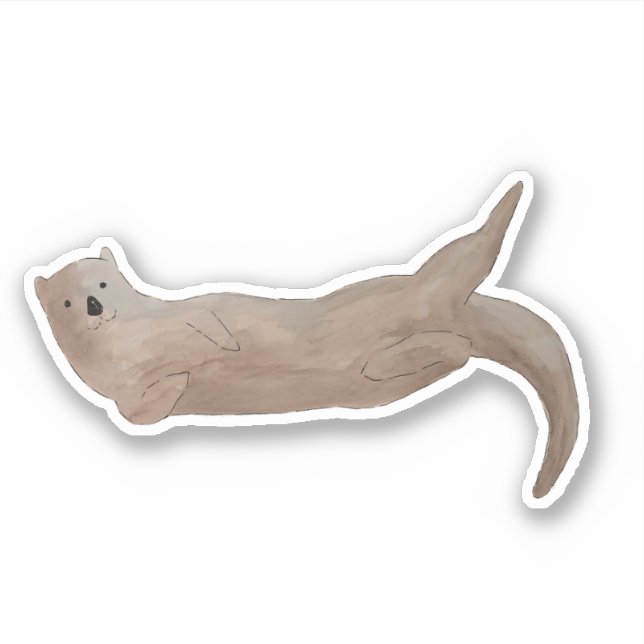 Sticker Belle Loupe de mer (Devant)