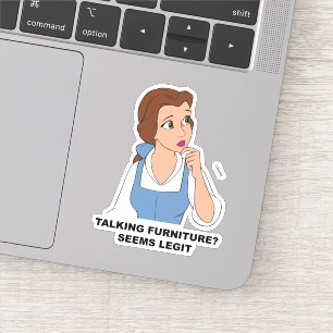 Sticker Belle   Mobilier de discussion?