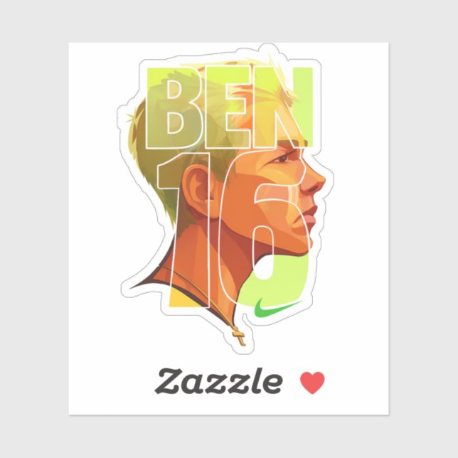 Sticker Ben16 (Feuille)