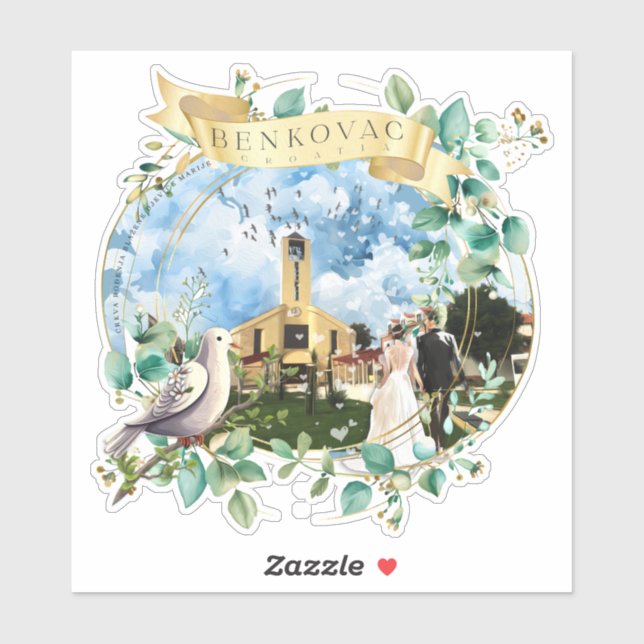 Sticker Benkovac (Feuille)