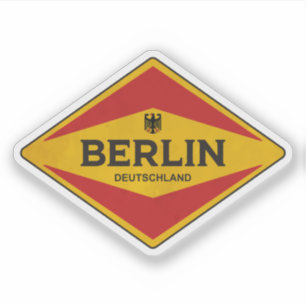 Sticker Berlin Allemagne Vintage