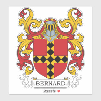 Sticker Bernard Family Crest
