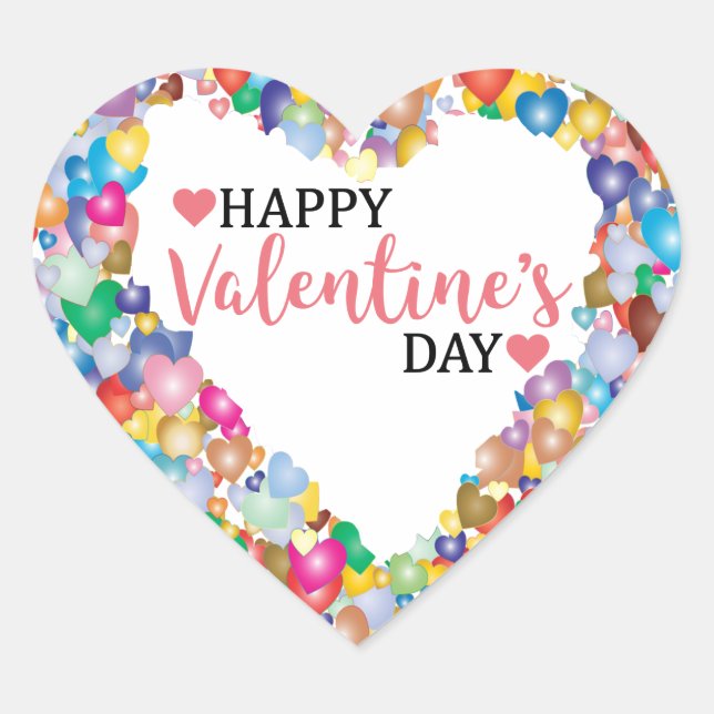 Sticker Berry Cute Valentine Heart (Devant)