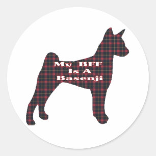 Sticker BFF Basenji