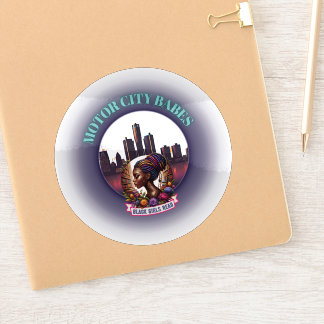 Sticker BGR Detroit | Décal pour bébés à moteur