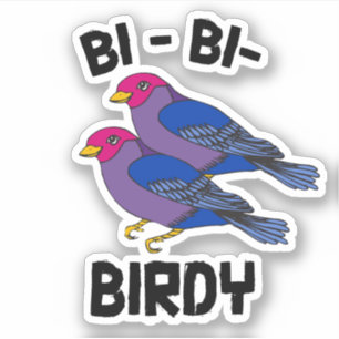 Sticker Bi Bi Birdy