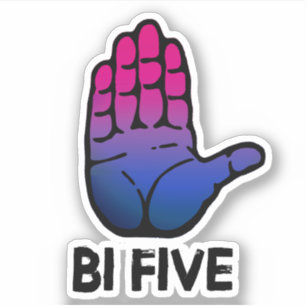Sticker Bi Five High FIve