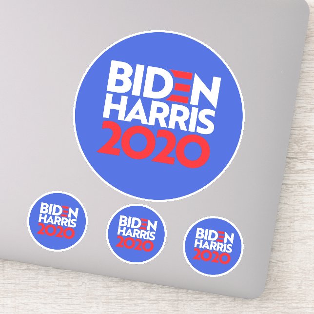 STICKER BIDEN HARRIS 2020 (Détail)