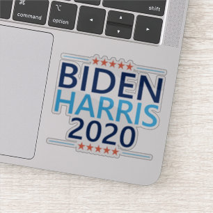 Sticker Biden Harris 2020 aux élections présidentielles 