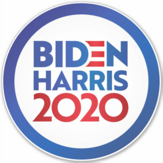 Sticker Biden Harris 2020 Bumper