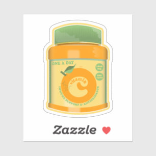 Sticker Bien-être vitamine C