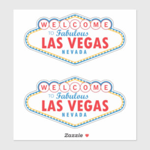 Sticker Bienvenue à Las Vegas