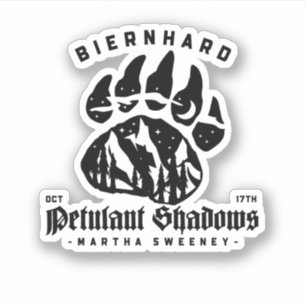 Sticker Biernhard Bears Petulant Shadows 17 octobre