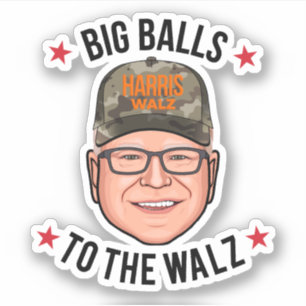 Sticker Big Balls à la Walz