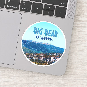 Sticker Big Bear California Mountains Vintage