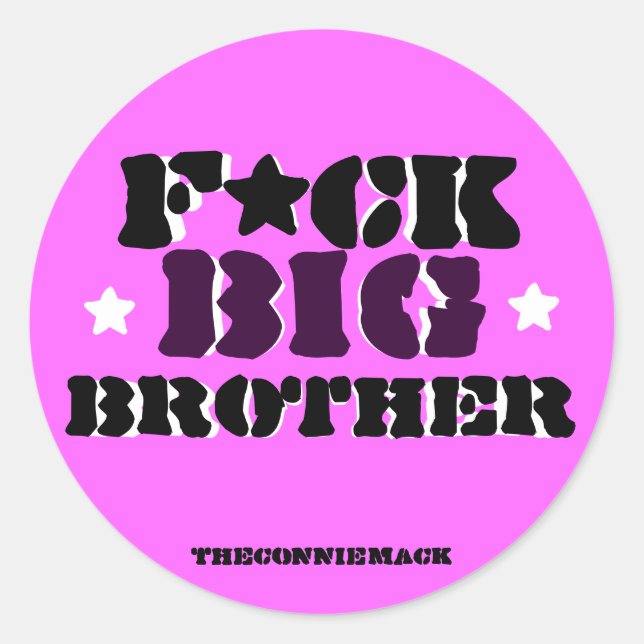 Sticker Big Brother (Devant)