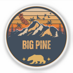 Sticker Big Pine, Californie